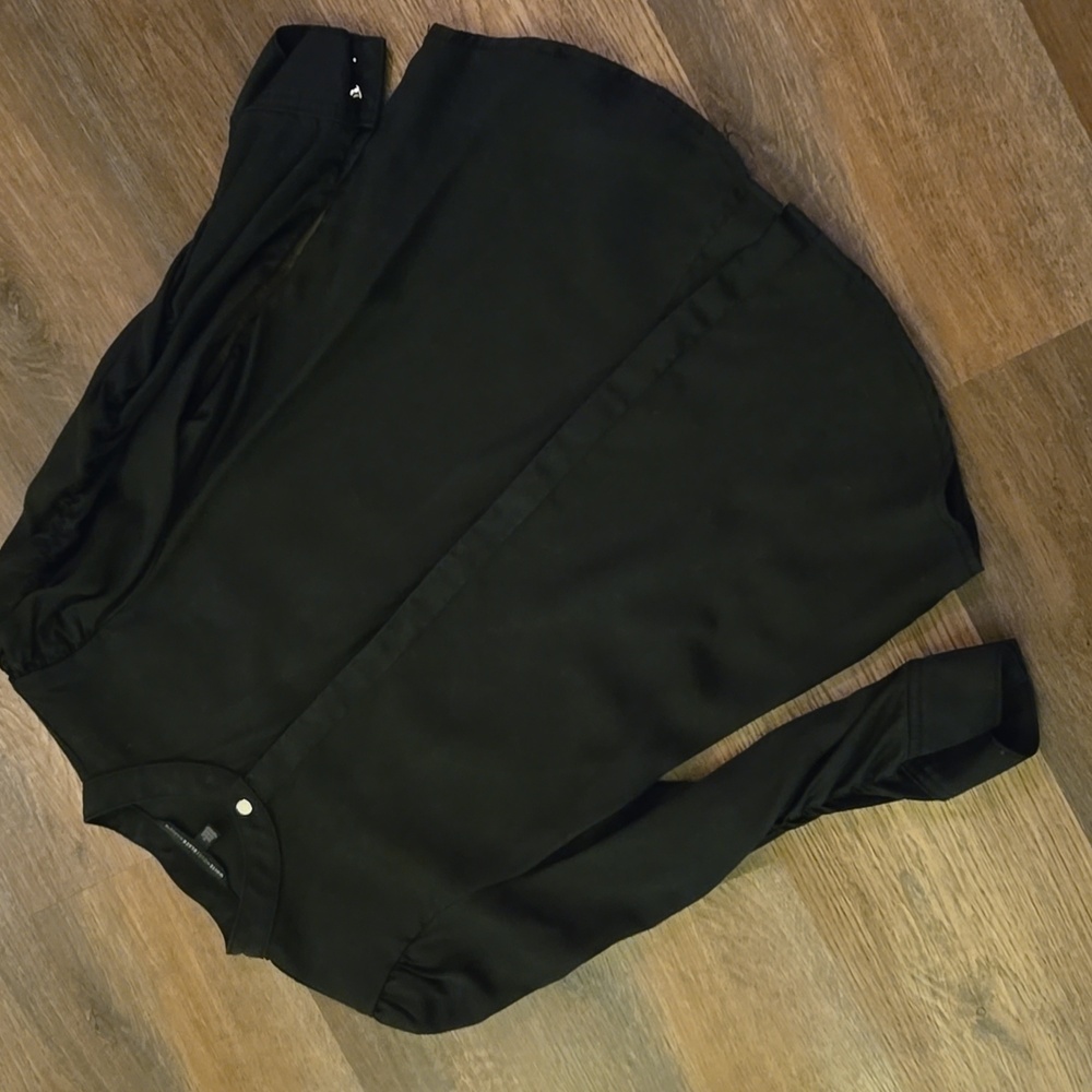 White House Black Market Denim Shirt
